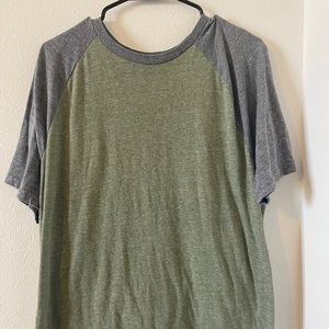 Green and Grey Casual Shirt